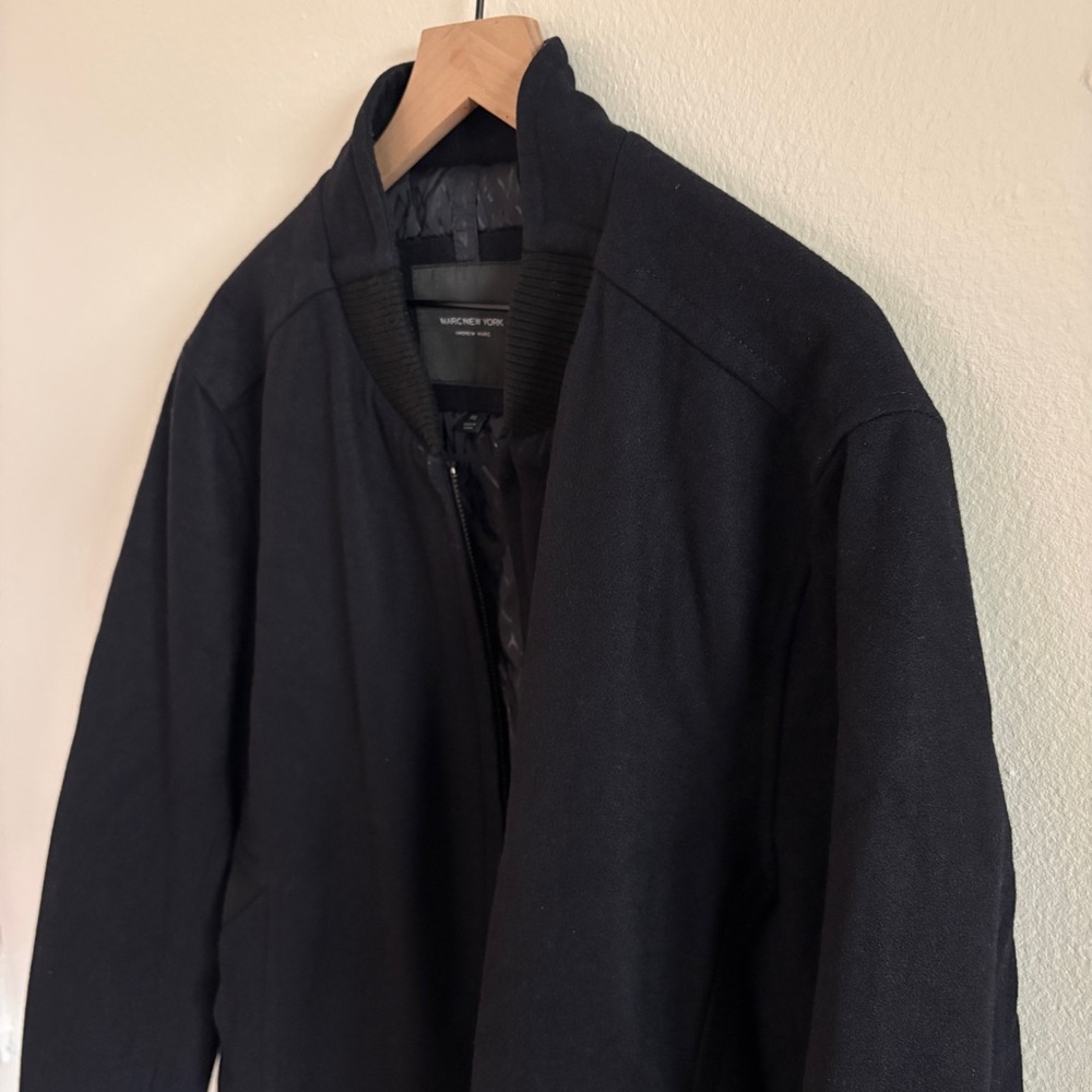 Marc New York Andrew Marc - Men’s XL - Navy - Bomber Jacket